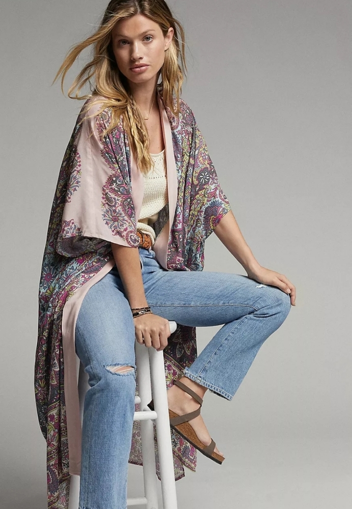 Anthropologie/Bl-nk Freda Kimono/Cover-up